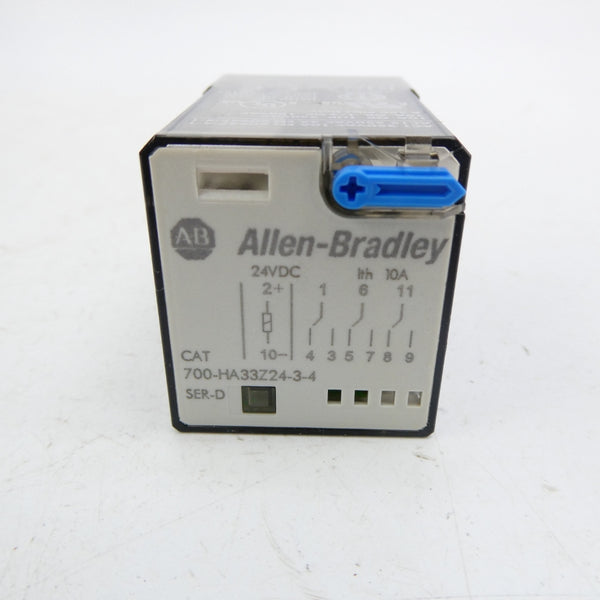 ALLEN BRADLEY 700-HA33Z24-3-4 SER. D 24VDC 10A NSNP