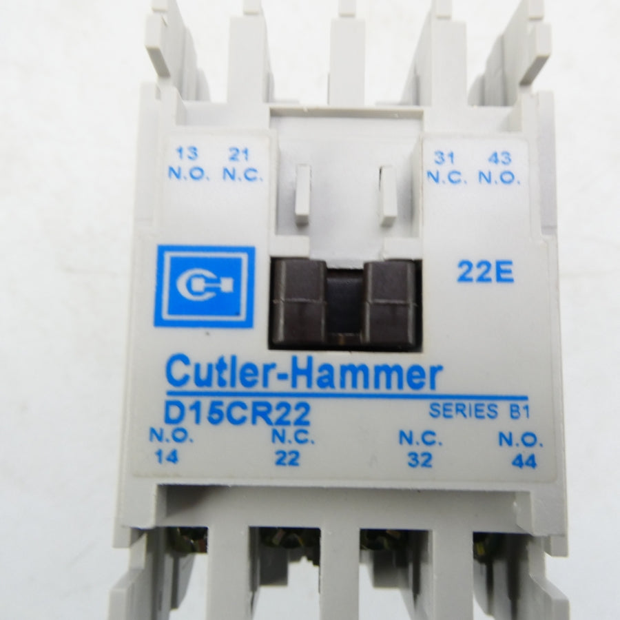 CUTLER HAMMER D15CR22 SER. B1 110/120V NSNP