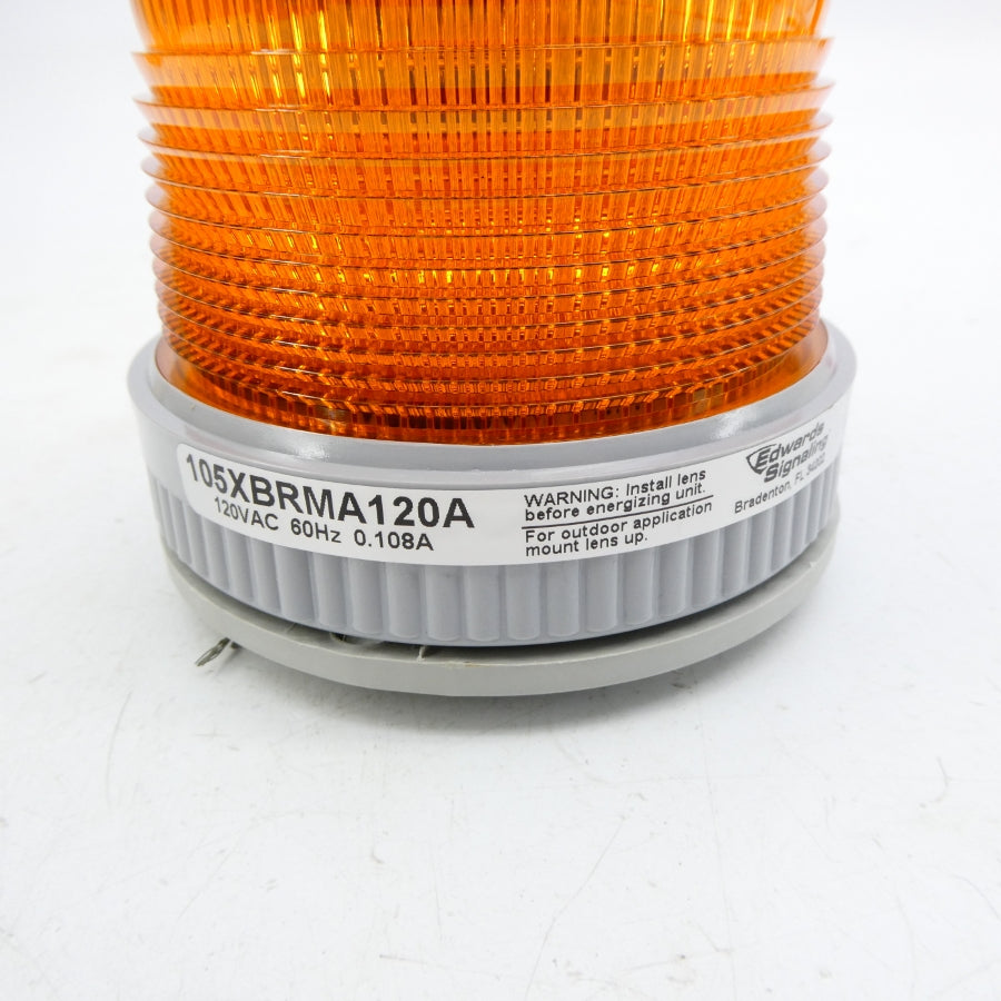 EDWARDS SIGNALING 105XBRMA120A 120VAC 0.108A NSMP