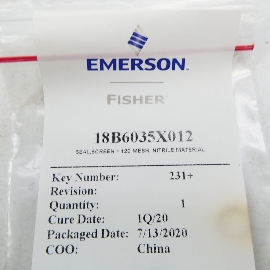 EMERSON 18B6035X012 NSMP