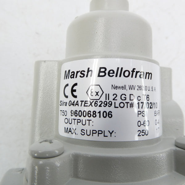 MARSH BELLOFRAM 960-068-106 0-60PSI NSMP