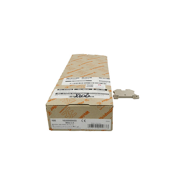 WEIDMULLER WDU2.5 600V 20A (PKG OF 100) NSMP