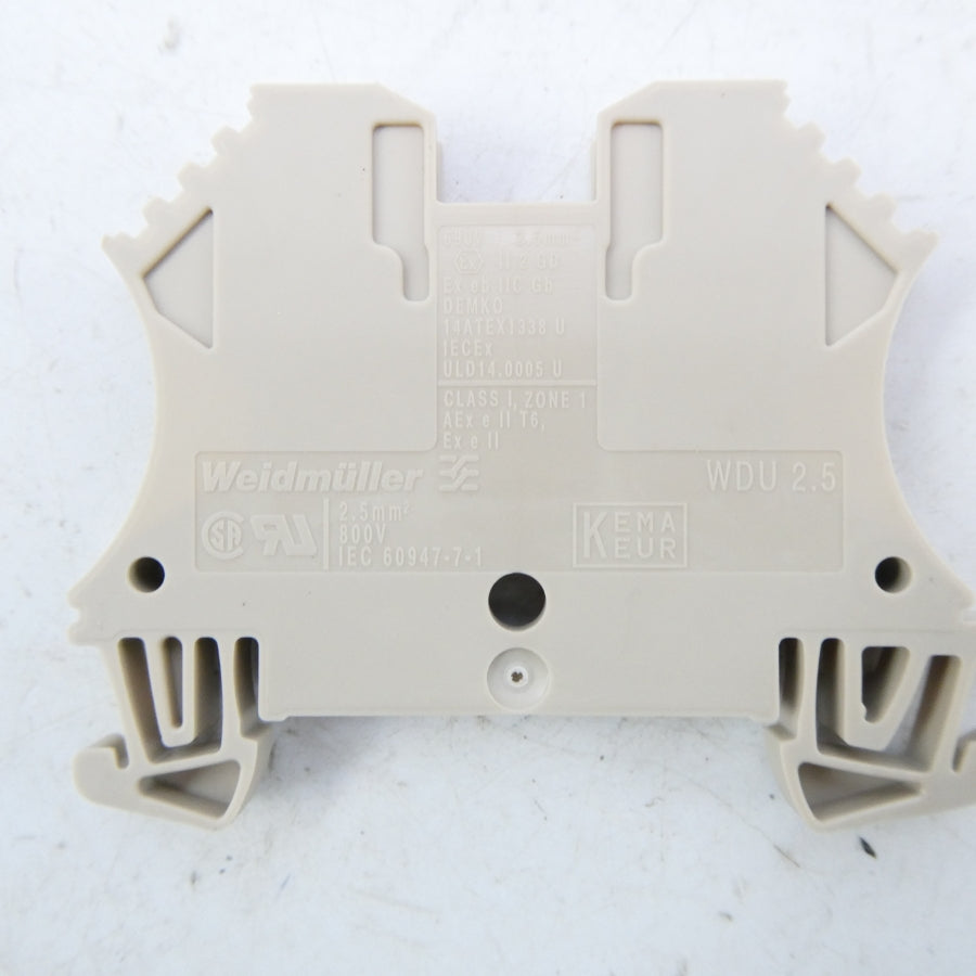 WEIDMULLER WDU2.5 600V 20A (PKG OF 100) NSMP