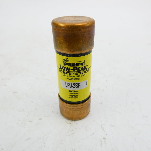 BUSSMANN LPJ-2SP 600VAC 2A (PKG OF 10) (YL/YL) NSMP