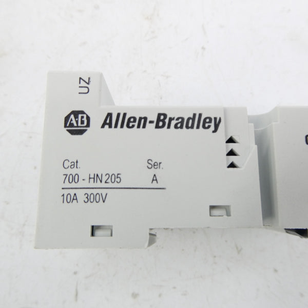 ALLEN BRADLEY 700-HN205 SER. A 300V 10A (PKG OF 9) (WH) NSMP