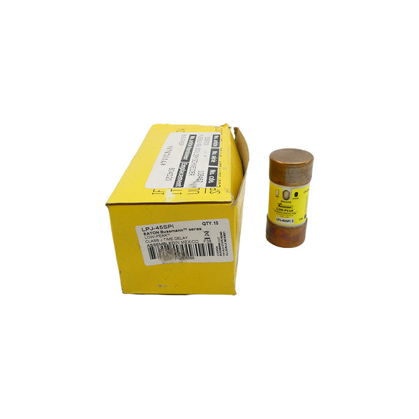 BUSSMANN LPJ-45SPI 600VAC 45A (PKG OF 5) (YL/YL) NSMP