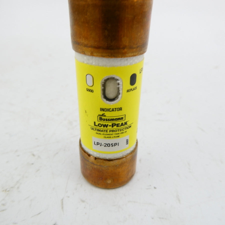 BUSSMANN LPJ-20SPI 600VAC 20A (PKG OF 6) (YL/YL) NSMP