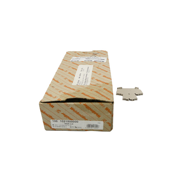 WEIDMULLER WDK2.5 300V 10A (PKG OF 100) NSMP