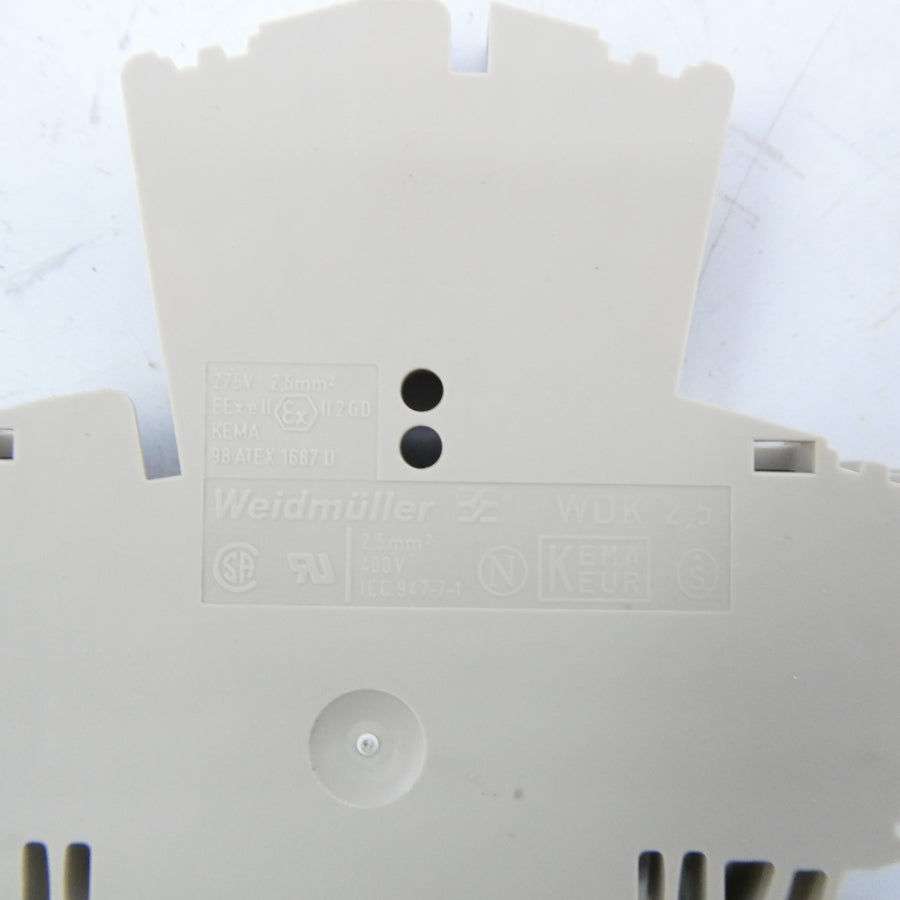 WEIDMULLER WDK2.5 300V 10A (PKG OF 100) NSMP