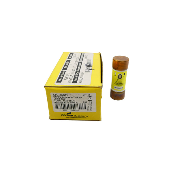 BUSSMANN LPJ-30SPI 600VAC 30A (PKG OF 2) (YL/YL) NSMP