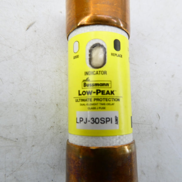 BUSSMANN LPJ-30SPI 600VAC 30A (PKG OF 2) (YL/YL) NSMP