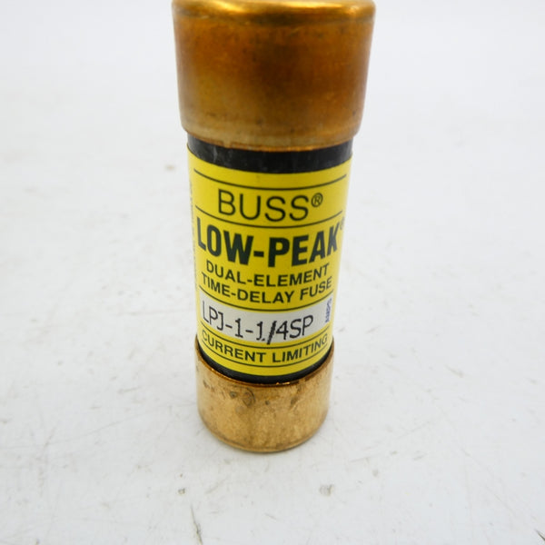 BUSSMANN LPJ-1-1/4SP 600VAC 1-1/4A (PKG OF 4) (YL/YL) NSMP