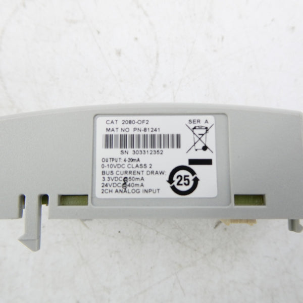 ALLEN BRADLEY 2080-OF2 SER. A 24VDC NSNP