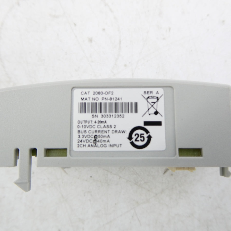 ALLEN BRADLEY 2080-OF2 SER. A 24VDC NSNP
