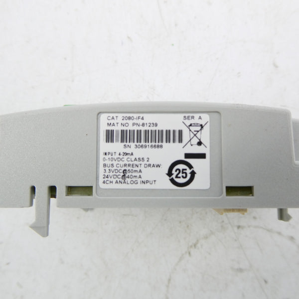 ALLEN BRADLEY 2080-IF4 SER. A 24VDC NSNP