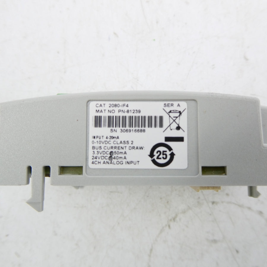 ALLEN BRADLEY 2080-IF4 SER. A 24VDC NSNP
