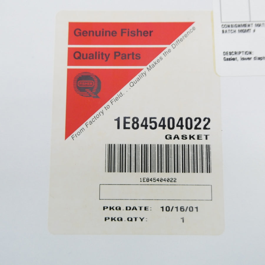 FISHER 1E845404022 NSFS