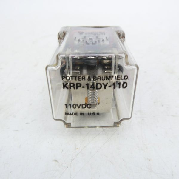 POTTER & BRUMFIELD KRP-14DY-110 110VDC NSMP