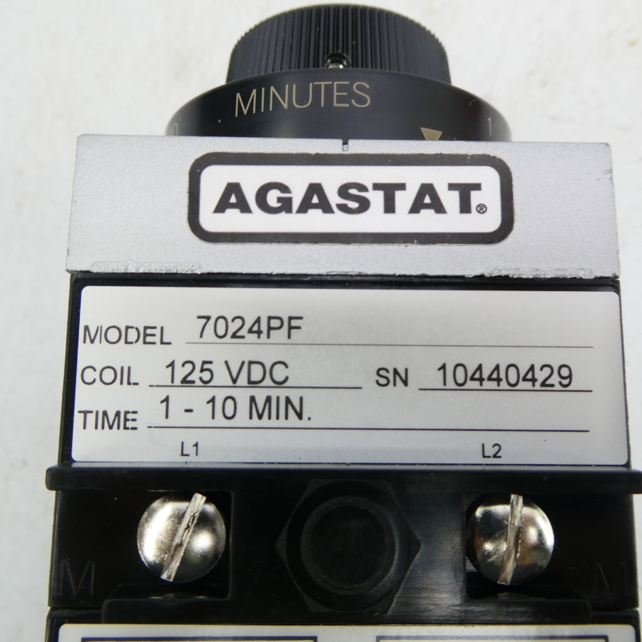 AGASTAT 7024PF 125VDC 1-10MIN NSNP