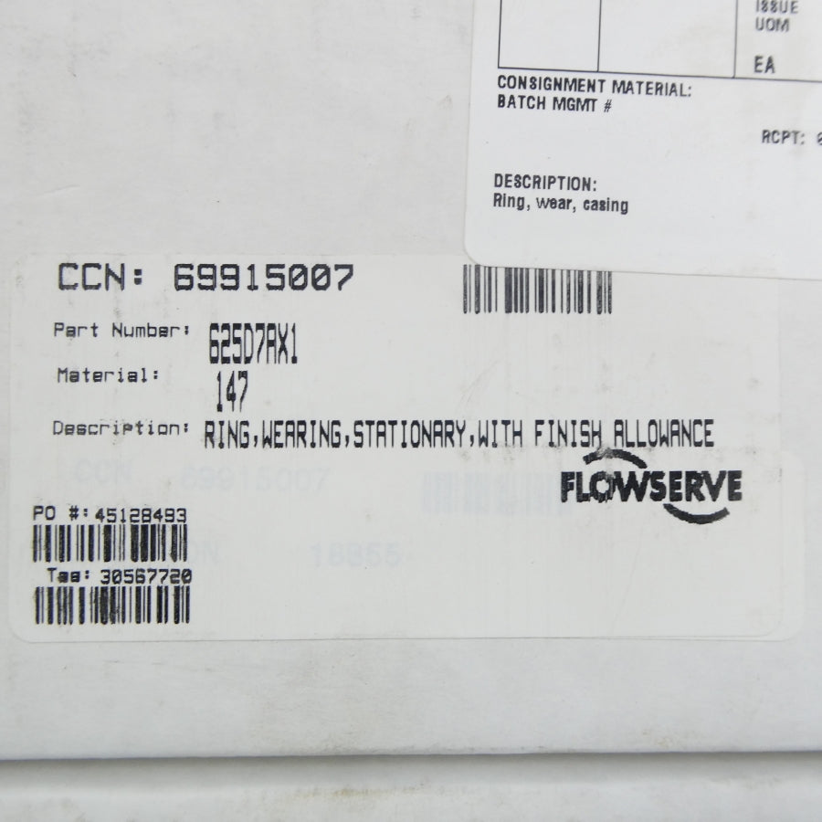 FLOWSERVE 625D7AX1 NSMP