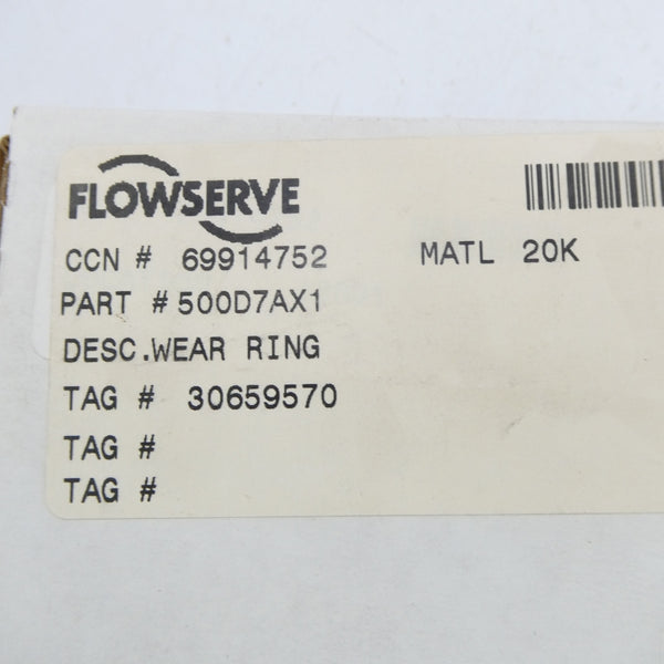 FLOWSERVE 500D7AX1 NSMP