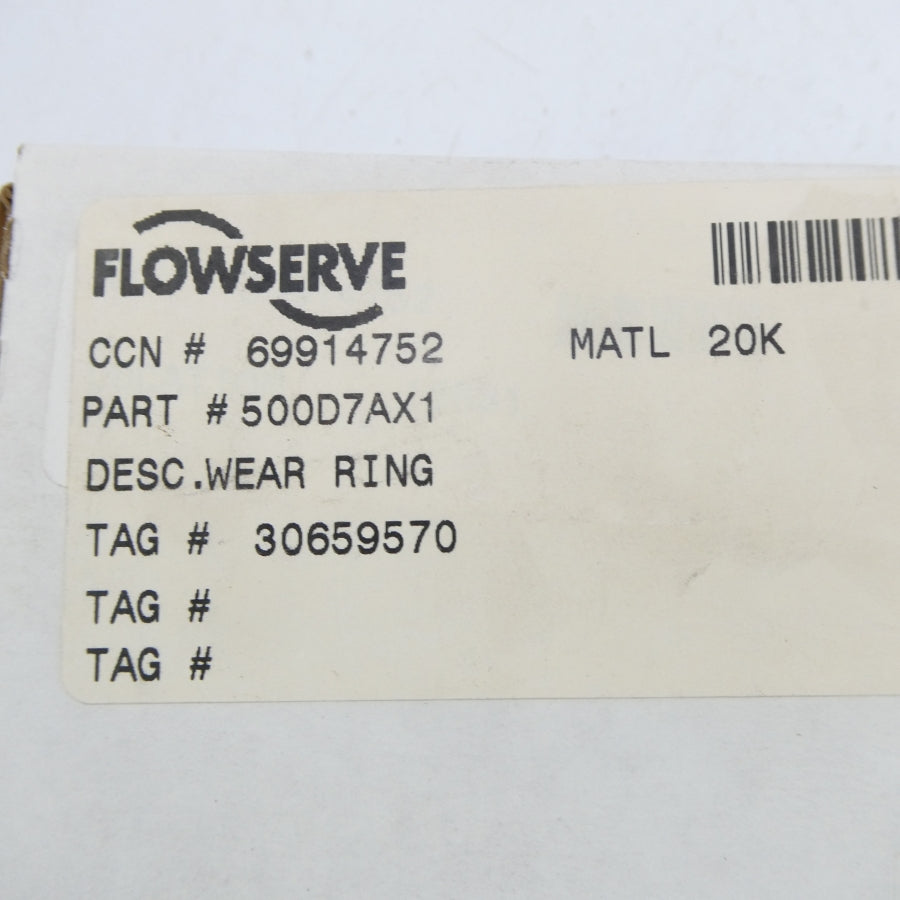 FLOWSERVE 500D7AX1 NSMP