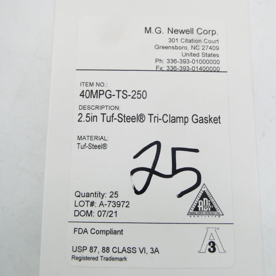 MG NEWELL 40MPG-TS-250 (PKG OF 25) NSMP