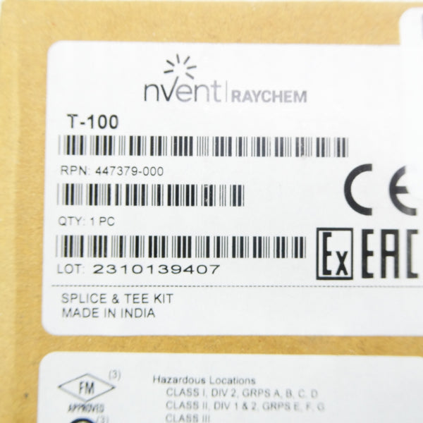 NVENT RAYCHEM T-100 447379-000 NSMP
