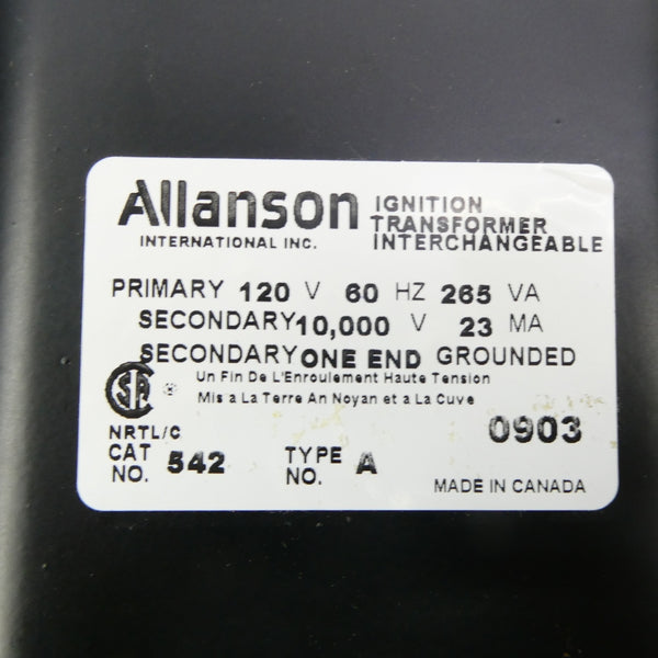 ALLLANSON 542A 120V NSNP