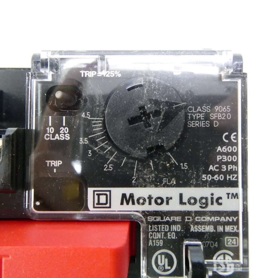 SQUARE D 9065SFB20 SER. D 1.5-4.5A NSNP