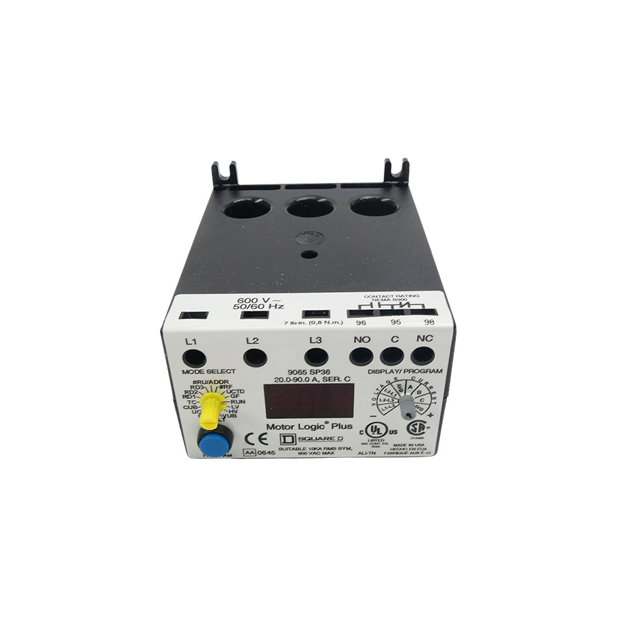 SQUARE D 9065SP36 SER. C 600VAC 20.0-90.0A NSNP