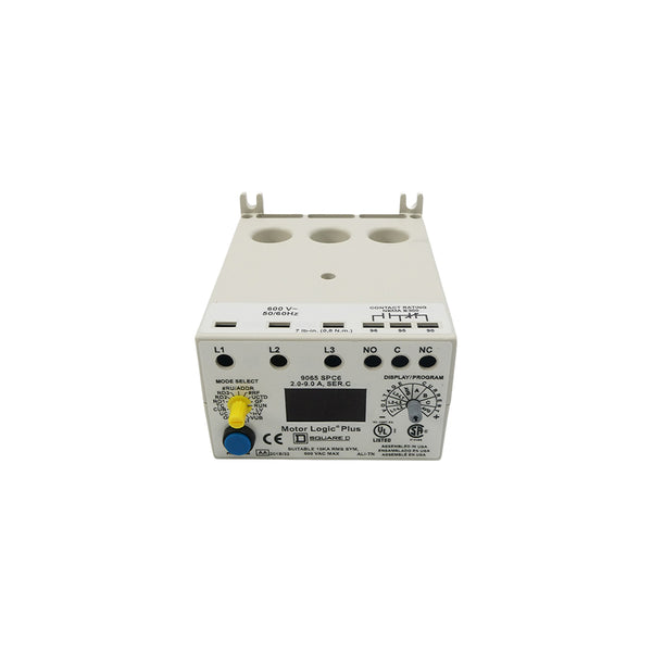 SQUARE D 9065SPC6 SER. C 600VAC 2.0-9.0A NSNP