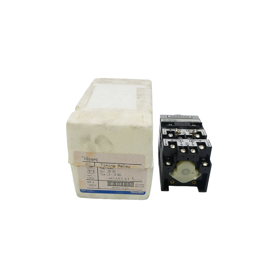 AGASTAT 7024PC 125VDC 1.5-15S NSMP