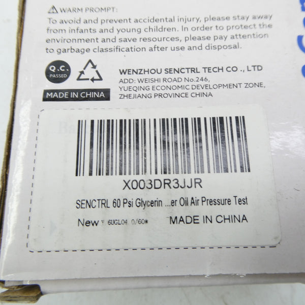 SENCTRL X003DR3JJR 60PSI NSMP