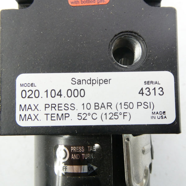 SANDPIPER 020.104.000 150PSI 1/4" NSMP