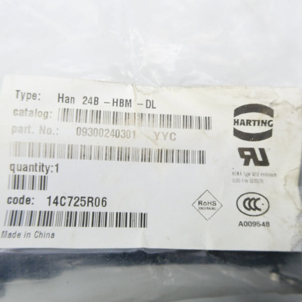 HARTING HAN24B-HBM-DL 09300240301 NSMP