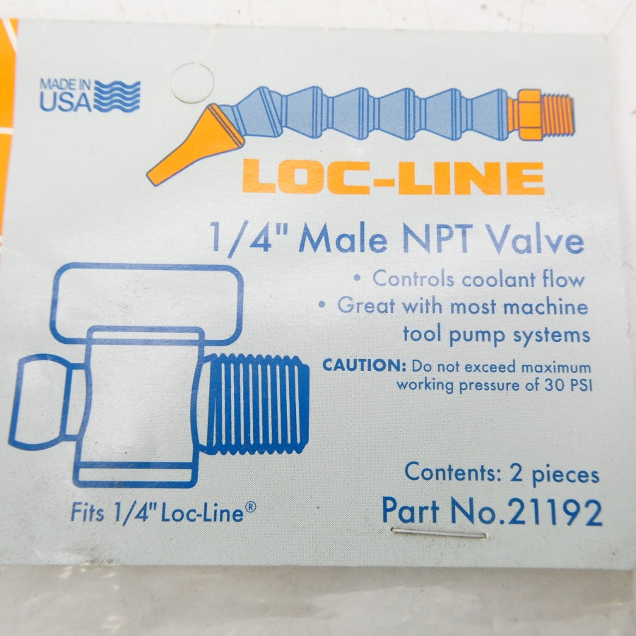 LOC-LINE 21192 1/4" NSMP