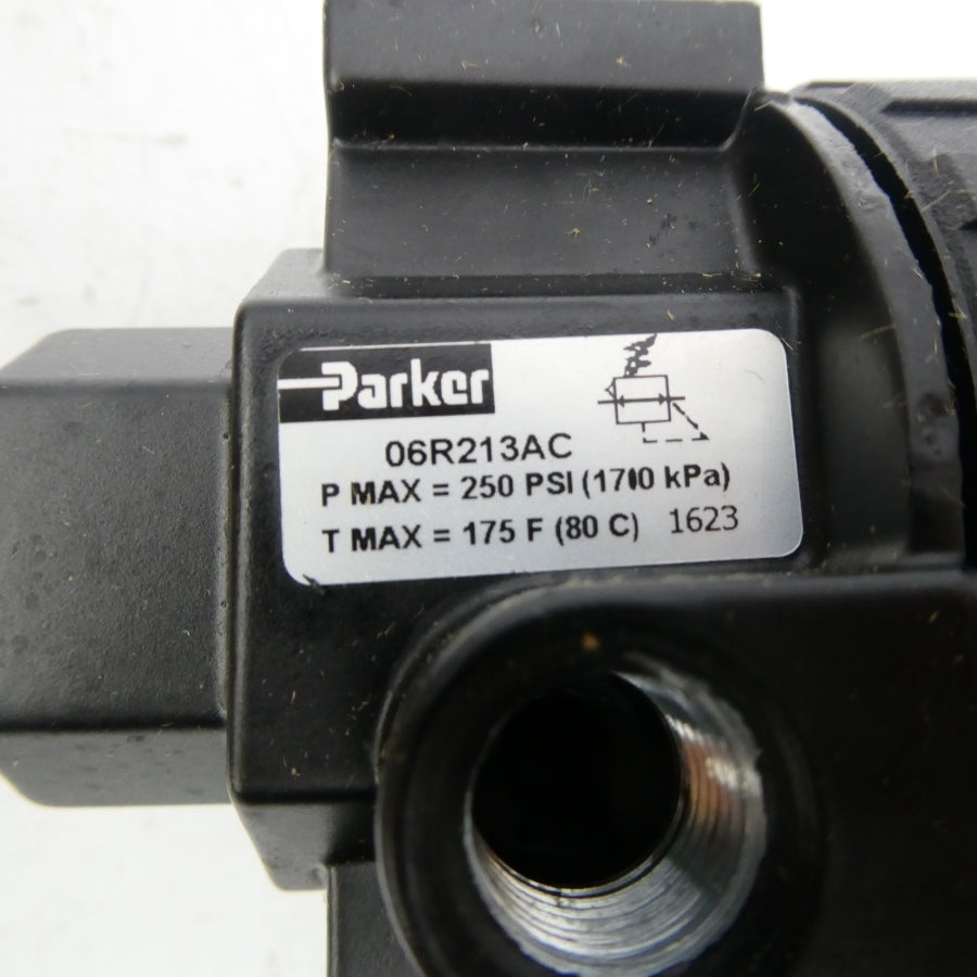 PARKER 06R213AC 250PSI 3/8" NSMP