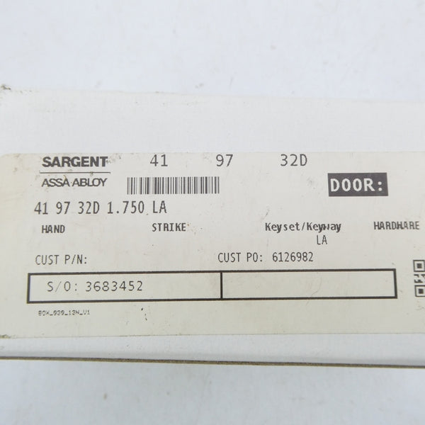 SARGENT 419732D1.750LA NSMP