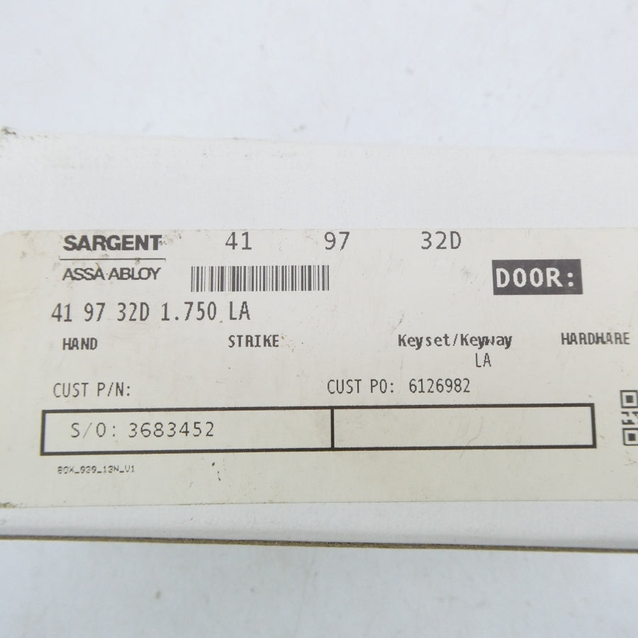 SARGENT 419732D1.750LA NSMP