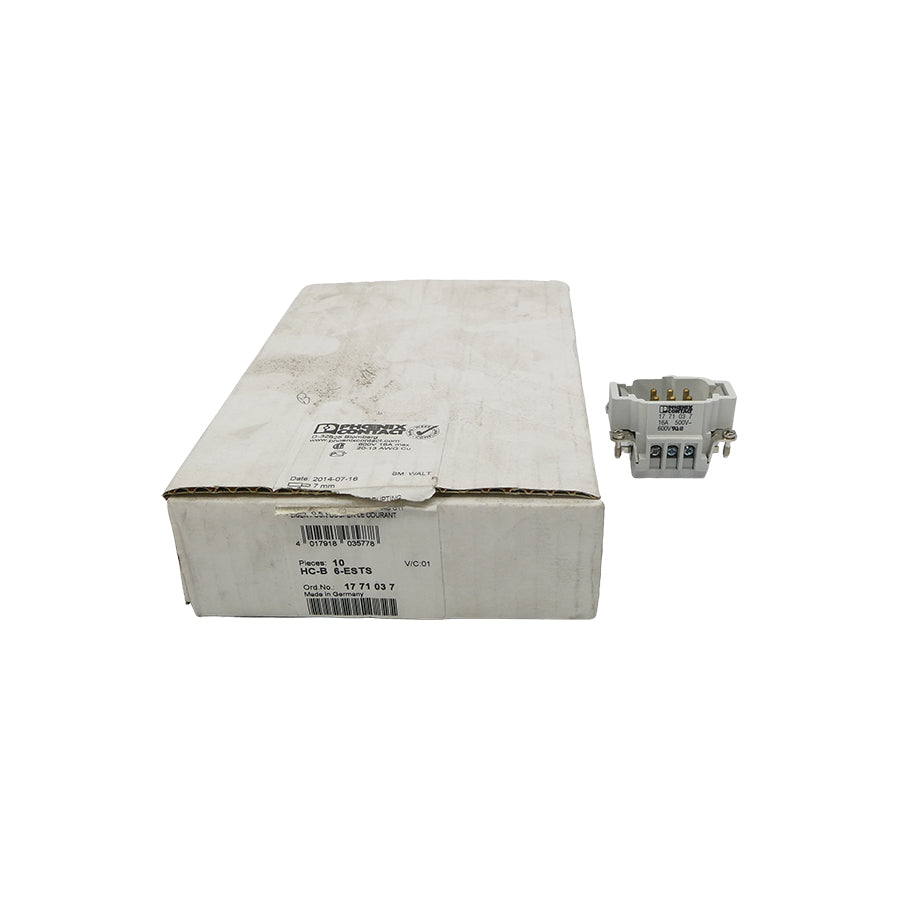 PHOENIX CONTACT HC-B6-ESTS 1771037 600V 16A (PKG OF 5) NSMP