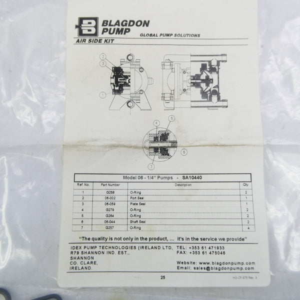 BLAGDON PUMP SA10440 NSMP