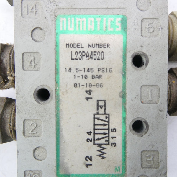 NUMATICS L23PA4520 14.5-145PSI UNMP