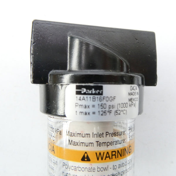 PARKER 14A11B16F0GF 150PSI NSMP