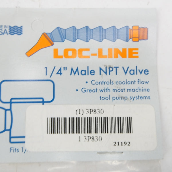 LOC-LINE 3P830 1/4" (PKG OF 2) NSMP