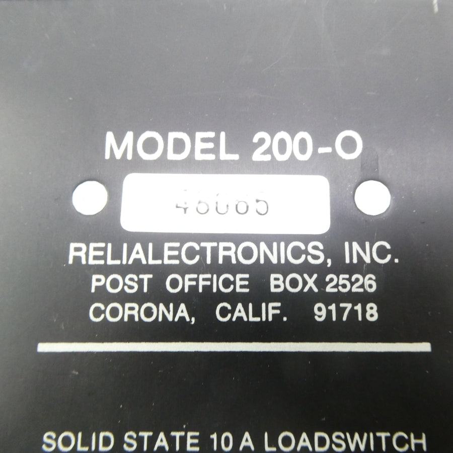 RELIALECTRONICS 200-O NSNP