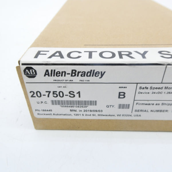 INDUSTRIAL SPARE PART 20-750-S1 SER. B F/W V1.008 24VDC 1.25A NSFS