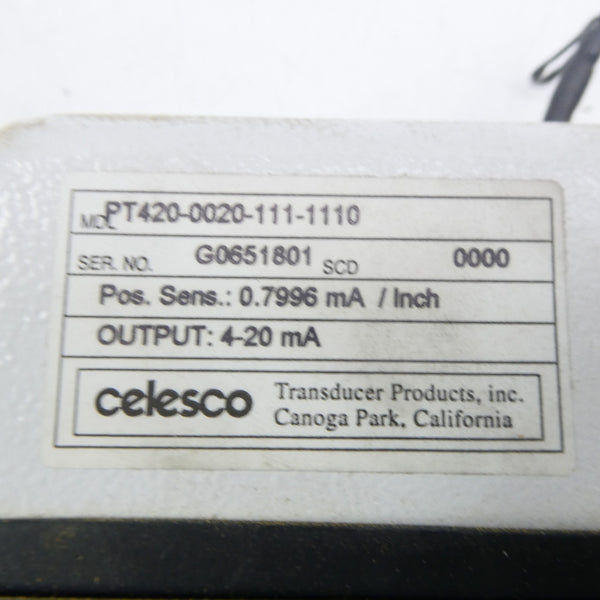 CELESCO PT420-0020-111-1110 NSNP