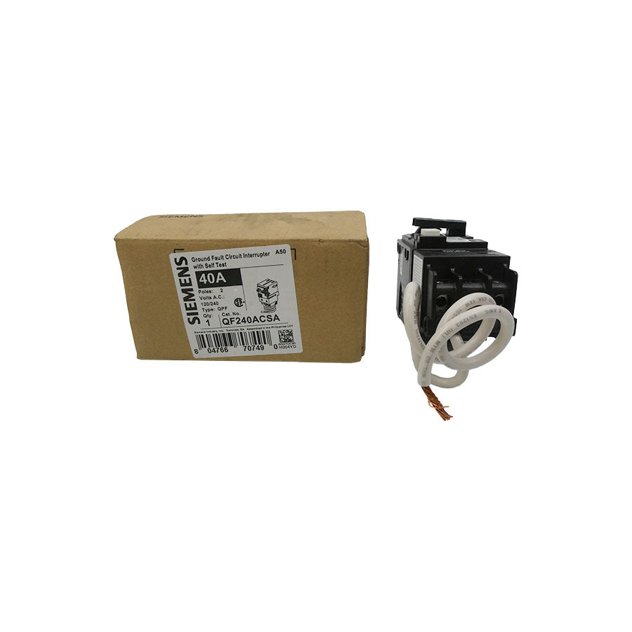 SIEMENS QF240ACSA 120/240V 40A NSMP