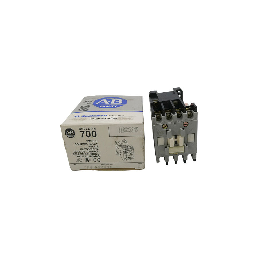 ALLEN BRADLEY 700-F040A1 SER. C 110/120V (GY/BL) NSMP